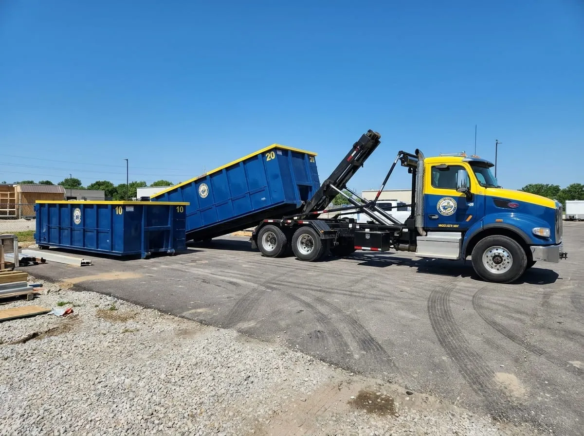 Range of dumpster sizes from Sanford Dumpster Rental Solutions in Sanford, NC